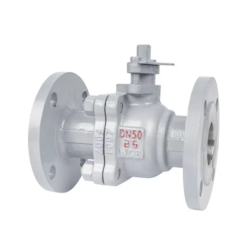 Cast steel flange ball valve